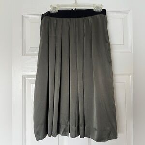 Valentino S.p.A. Silk Green Skirt